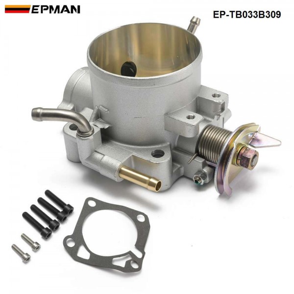 EPMAN Aluminum Silver Intake Manifold 70mm Throttle Body For Honda B16 B18 D16 F22 B20 D/B/H/F
